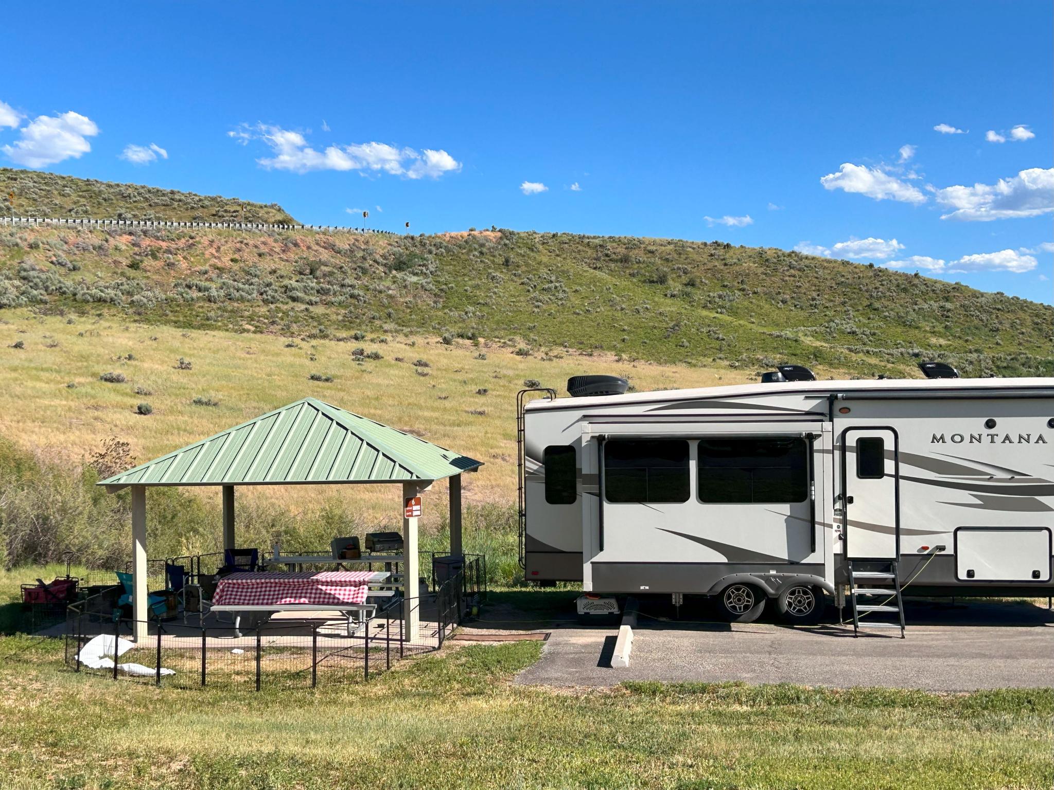 East Canyon State Park: RV Sites