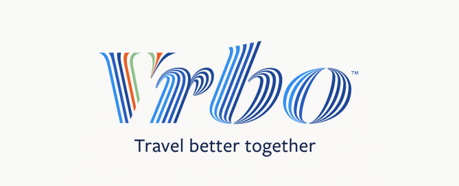 VRBO logo - Travel better together